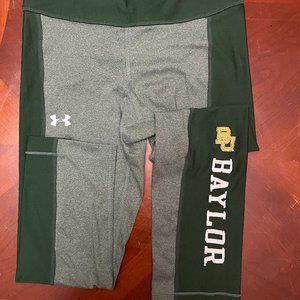 Baylor Under Armour Capri Leggings